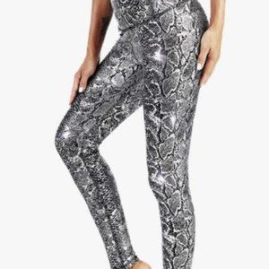 Women's High Waisted Yoga Pants with Pockets Pattern Workout pants